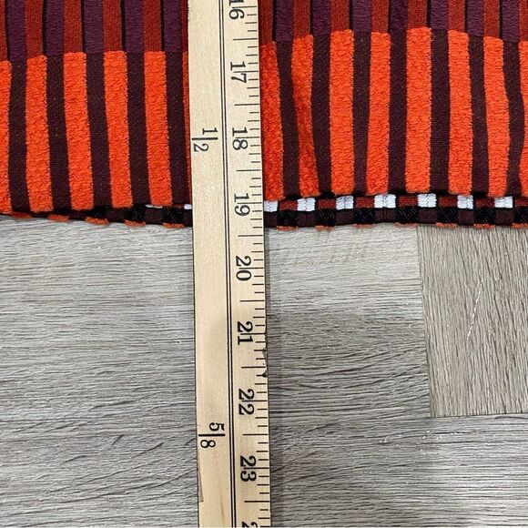 Ann Taylor Colored Striped A-Line Skirt Size 10 - Picture 4 of 7